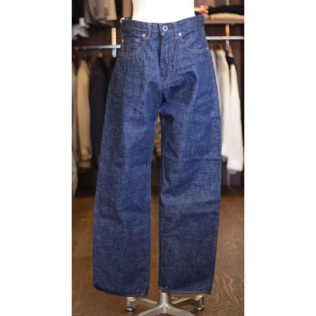 FOB　FACTORY　レディース　WIDE　DENIM　５P　(F1147)