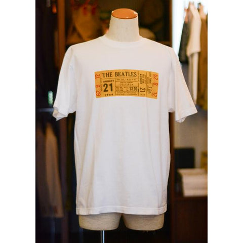 JOHNBULL　THE BEATLES Tシャツ (TICKET)　JT243C27