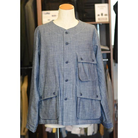 BRENA　CN JUNGLE FATIGUE SHT JKT（VINTAGE FRENCH CHAMBREY）