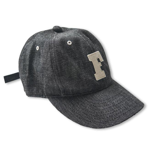FULLCOUNT　6Panel Denim Baseball Cap 'F' Patch（6843）