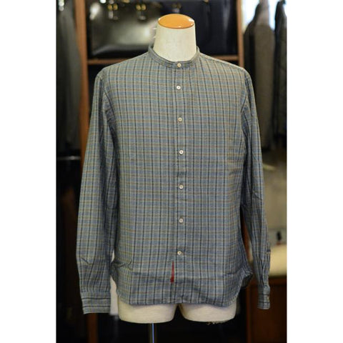 PREQUEL　Stand-up Collar Shirt/スタンドアップカーラーシャツ（S1018）