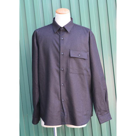 MANUAL ALPHABET　WOOL R/C SHIRTS 26AW（MA-S-804）