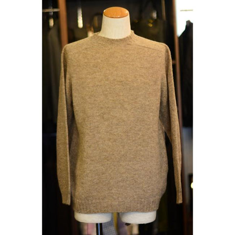 MOONCASTLE　SHETLAND WOOL CREWNECK SWEATER　（SW1）