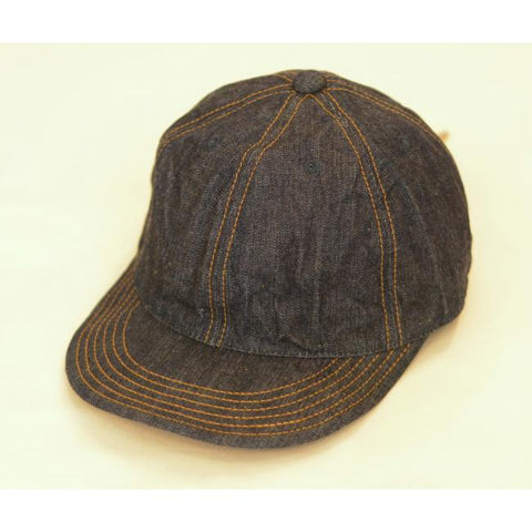HIGHER 　10oz SELVEDGE DENIM LONG BRIM CAP（HT25005C）