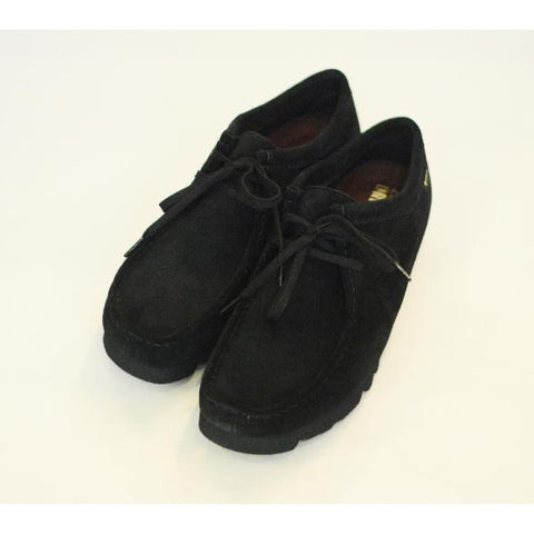 Clarks　レディース　WallabeeGTX　Black Suede/ブラックスエード（26179258）