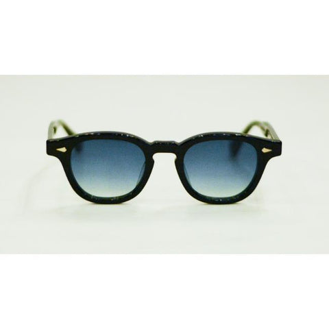 JULIUS　TART　OPTICAL　AR　46/22　col.BLACK　カラーレンズ付き（DEEP SEA）