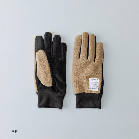KURODA　ORuKuBET 【MEN】POLARTECThermalPro ピッグスエード コンビグローブ / タッチパネル対応