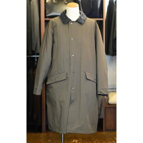 MANUAL ALPHABET　NYLON OX BAL COLLAR COAT　（MA-J-425）