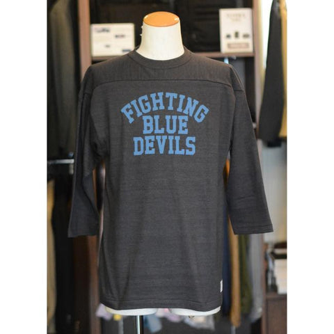 WAREHOUSE & CO.　Lot.4063　7分袖 BLUE DEVILS