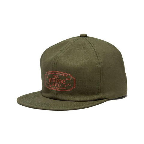 THE H.W.DOG&CO. TRACKER CAP　col.OLIVE（D-00004）