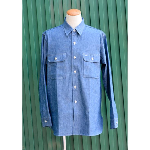 WAREHOUSE & CO. 　Lot.3048　BIG YANK TYPE CHAMBRAY SHIRTS
