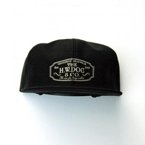 THE　H.W.DOG&CO  TRACKER CAP PRINT <ブラック>