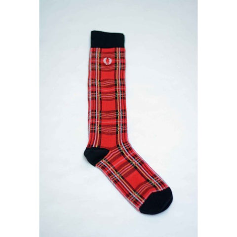 FRED　PERRY　Long Royal Stewart Tartan Socks　（C4140）