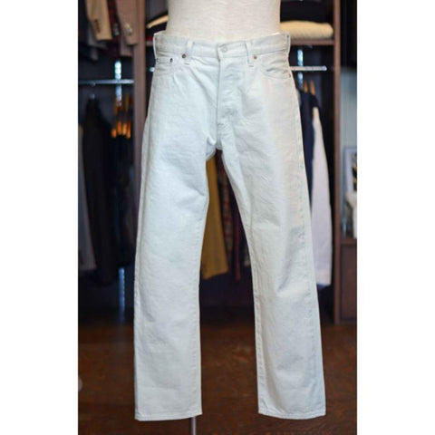 ORDINARY　FITS　5P ANKLE DENIM　ワンウォッシュ　（WHITE）　OM-P110
