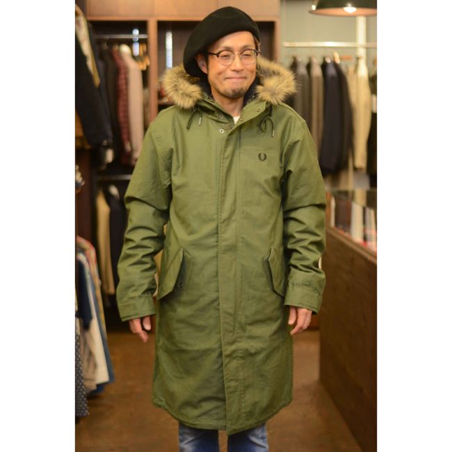 FRED PERRY　FISHTAIL　PARKA　(J4569)